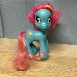 Hasbro My Little Pony 2009 Rainbow Dash 5" Curly Hair